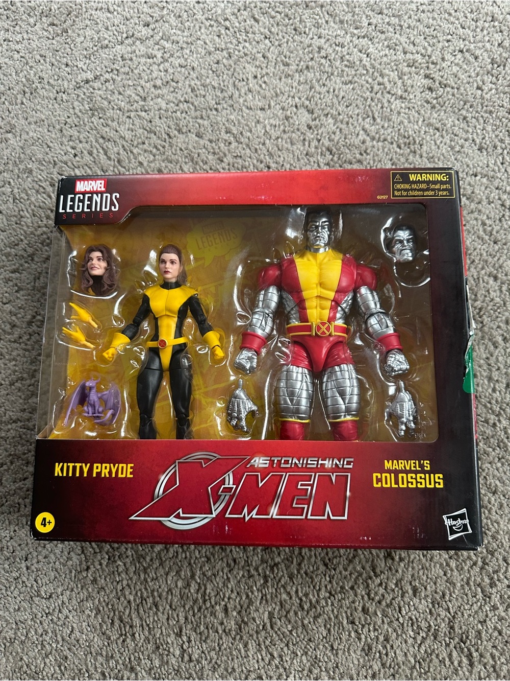 Marvel Legends X-Men Kitty Pryde & Colossus 2-Pack 6" Figure Set G2127 NIB